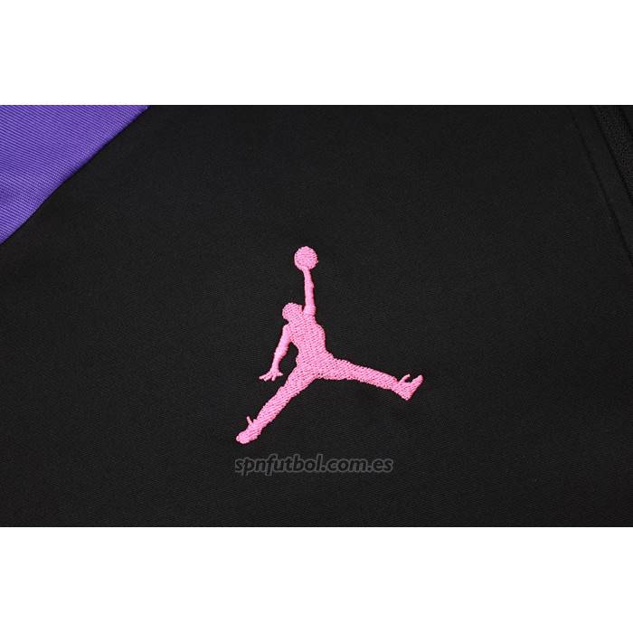 Chandal de Sudadera del Paris Saint-Germain Jordan Nino 2024-2025 Negro